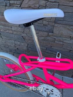 Schwinn Predator YO! FreeForm Pro Vintage Old BMX Freestyle Bike Pink Bicycle