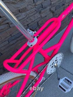 Schwinn Predator YO! FreeForm Pro Vintage Old BMX Freestyle Bike Pink Bicycle