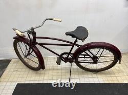 Schwinn Prewar Standard 26 Mens Straightbar Bicycle With Spriger Fork