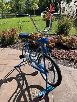 Schwinn Rare Cobalt Blue Exerciser Bicycle, Vintage