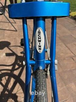 Schwinn Rare Cobalt Blue Exerciser Bicycle, Vintage