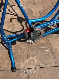 Schwinn Rare Cobalt Blue Exerciser Bicycle, Vintage