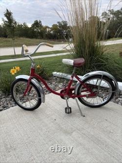 Schwinn Red Pixie Bicycle Vintage, 46 x 29 Great Condition