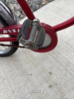 Schwinn Red Pixie Bicycle Vintage, 46 x 29 Great Condition