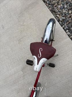 Schwinn Red Pixie Bicycle Vintage, 46 x 29 Great Condition