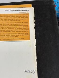 Schwinn Repair Manual Book Vintage 1972 Vol 2 SB2803