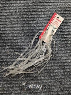 Schwinn SILVER Glitter Bicycle Streamers-Vintage NOS Stingray on Card