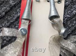Schwinn SILVER Glitter Bicycle Streamers-Vintage NOS Stingray on Card