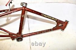 Schwinn Scrambler SX 1000 Comp Bicycle FRAME Vintage BMX 20 Bike Part