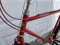 Schwinn Sierra vintage 1980s 26 MTS 100 Stem Red Conversion Ready Used