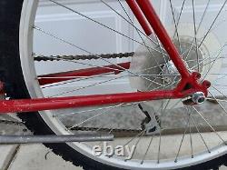 Schwinn Sierra vintage 1980s 26 MTS 100 Stem Red Conversion Ready Used