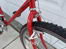 Schwinn Sierra vintage 1980s 26 MTS 100 Stem Red Conversion Ready Used