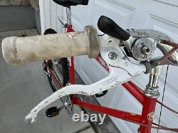 Schwinn Sierra vintage 1980s 26 MTS 100 Stem Red Conversion Ready Used