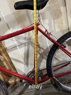 Schwinn Sierra vintage 1980s 26 MTS 100 Stem Red Conversion Ready Used