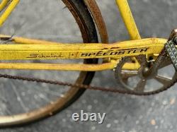 Schwinn Speedster Vintage Yellow Cruiser Bike Steel Frame