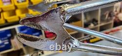 Schwinn Sting Comp 1980 Old school BMX race bike FRAME hand brazed polish Chrome