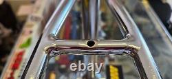 Schwinn Sting Comp 1980 Old school BMX race bike FRAME hand brazed polish Chrome