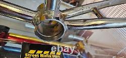 Schwinn Sting Comp 1980 Old school BMX race bike FRAME hand brazed polish Chrome