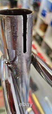 Schwinn Sting Comp 1980 Old school BMX race bike FRAME hand brazed polish Chrome