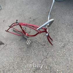 Schwinn Sting Ray Deluxe Bicycle Frame Chicago USA Vintage 60s Bike Parts April