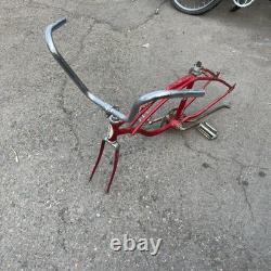 Schwinn Sting Ray Deluxe Bicycle Frame Chicago USA Vintage 60s Bike Parts April