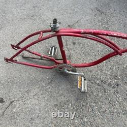 Schwinn Sting Ray Deluxe Bicycle Frame Chicago USA Vintage 60s Bike Parts April