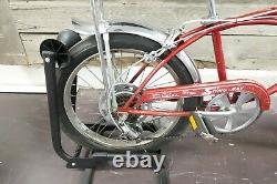 Schwinn Sting-Ray Original Paint 1973 5 Speed Stingray Bicycle Apple Red Vintage