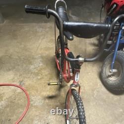 Schwinn Sting-Ray Vintage Muscle Bike Red 20 Steel Frame Black Banana Seat