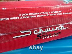 Schwinn Sting-Ray kick Scooter. Gold. Folding. NOS in Box. Vintage Y2K. Limited