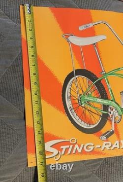 Schwinn Stingray 1964 Large Poster 1965 Metal Sign And Vintage Ad Rare Lot
