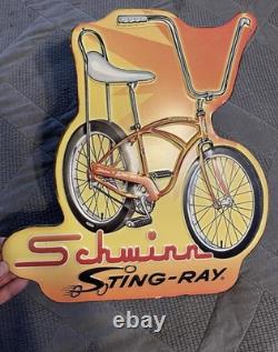 Schwinn Stingray 1964 Large Poster 1965 Metal Sign And Vintage Ad Rare Lot