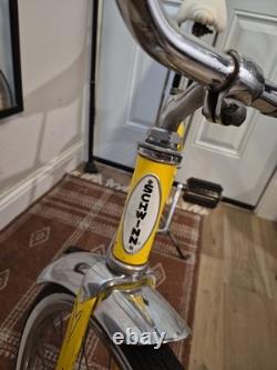 Schwinn Stingray 1974 Vintage Yellow Bike