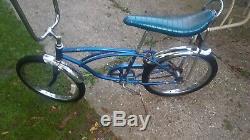 Schwinn Stingray Blue Vintage Bicycle Dec. 0 1978