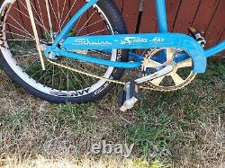 Schwinn Stingray Complete Bicycle vintage Rebuild Old School Bmx Envy Wheels