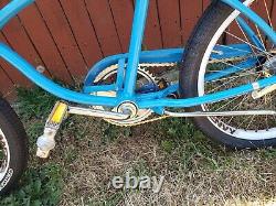 Schwinn Stingray Complete Bicycle vintage Rebuild Old School Bmx Envy Wheels