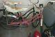 Schwinn Stingray Fair Lady Pink Floral Banana Seat Muscle Bike Vintage Bicycle