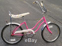 Schwinn Stingray Fair Lady Vintage Bicycle early 1980's NICE condition 3 speed