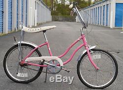 Schwinn Stingray Fair Lady Vintage Bicycle early 1980's NICE condition 3 speed