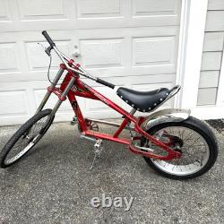 Schwinn Stingray OCC Orange County Chopper Bicycle (Red) (Vintage)