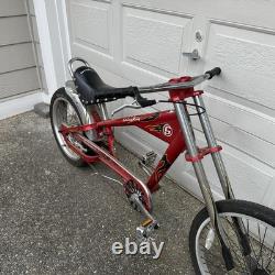 Schwinn Stingray OCC Orange County Chopper Bicycle (Red) (Vintage)