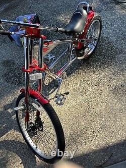 Schwinn Stingray OCC Orange County Chopper Bicycle (Red) (Vintage)
