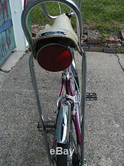 Schwinn Stingray Rams Horn 5 Speed Vintage Original Complete 1967 Purple