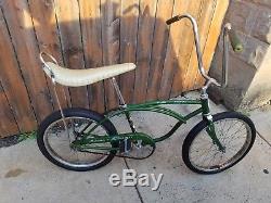 Schwinn Stingray Rare Fenderless Vintage Bicycle All Original Bike