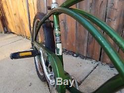 Schwinn Stingray Rare Fenderless Vintage Bicycle All Original Bike