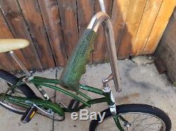 Schwinn Stingray Rare Fenderless Vintage Bicycle All Original Bike