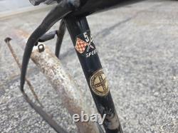 Schwinn Stingray Vintage 5-Speed Bicycle Frame, Fork, Crankset, Chain Guard