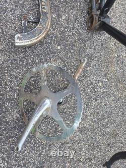 Schwinn Stingray Vintage 5-Speed Bicycle Frame, Fork, Crankset, Chain Guard