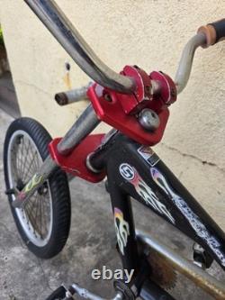 Schwinn Stingray Vintage Cruiser Bike Black with Red Forks and Flame Decals