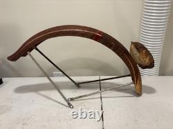 Schwinn Streamliner DX Front Rear Fenders Rocket Ray Headlight 1950s Vintage