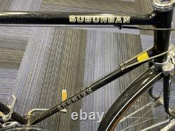 Schwinn Suburban Black Cruiser Bike Vintage Road Bicycle